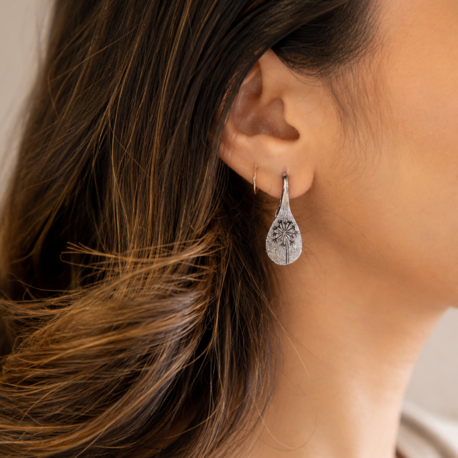 Dandelion Whisper Earrings - Image 2