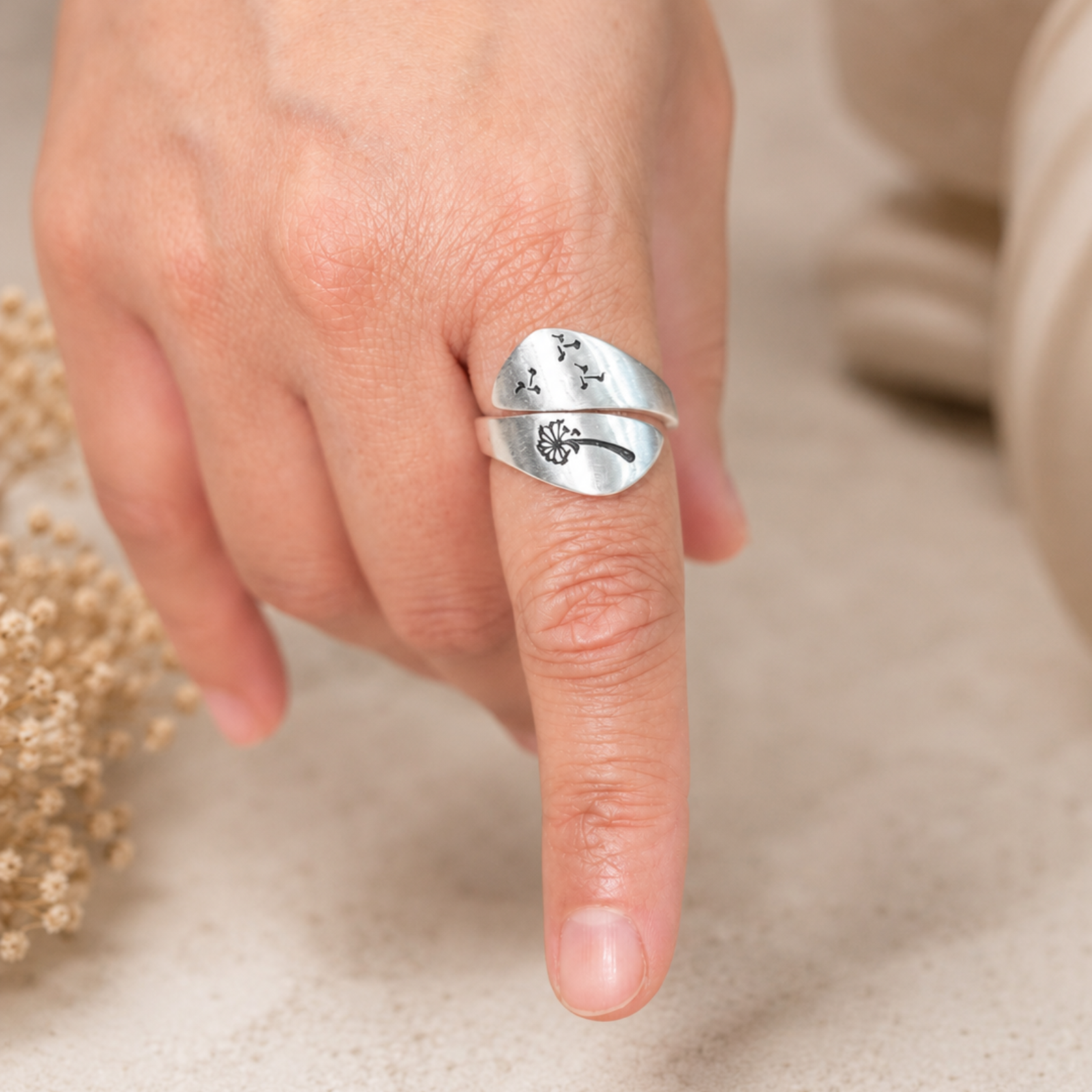 Dandelion Wish Ring - Image 2