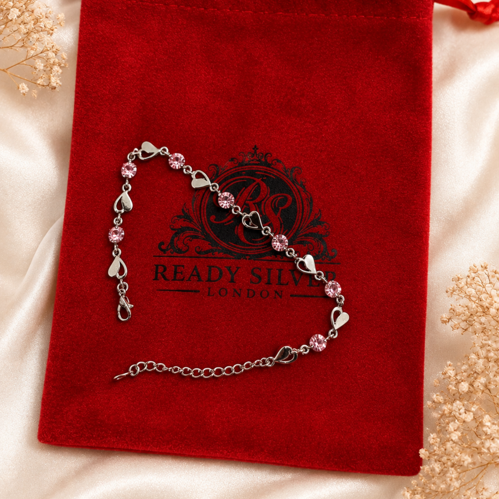 Blush Heart Bracelet - Image 2
