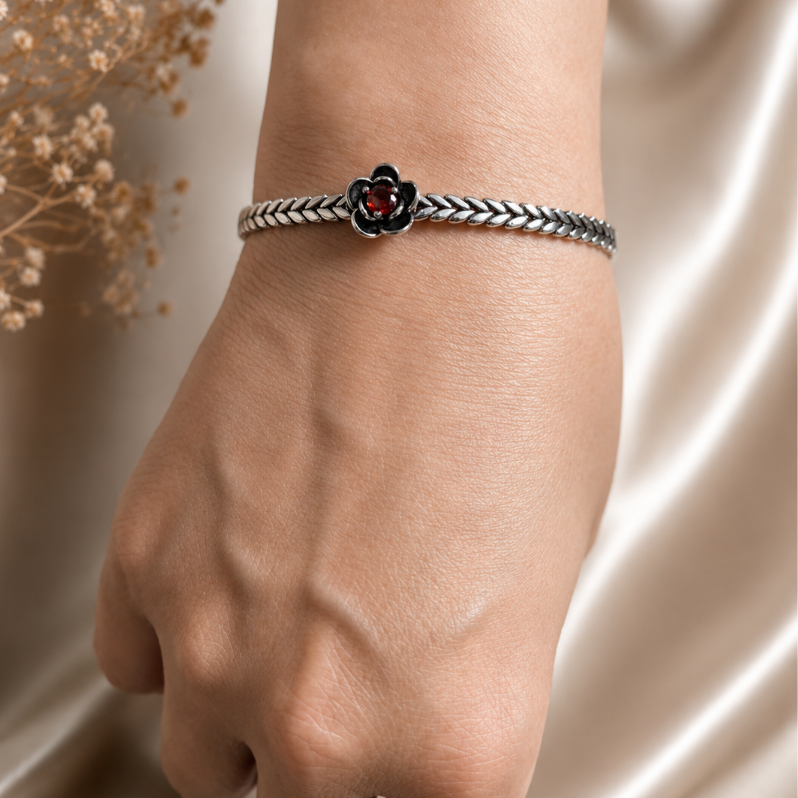 Midnight Bloom Bracelet - Image 2