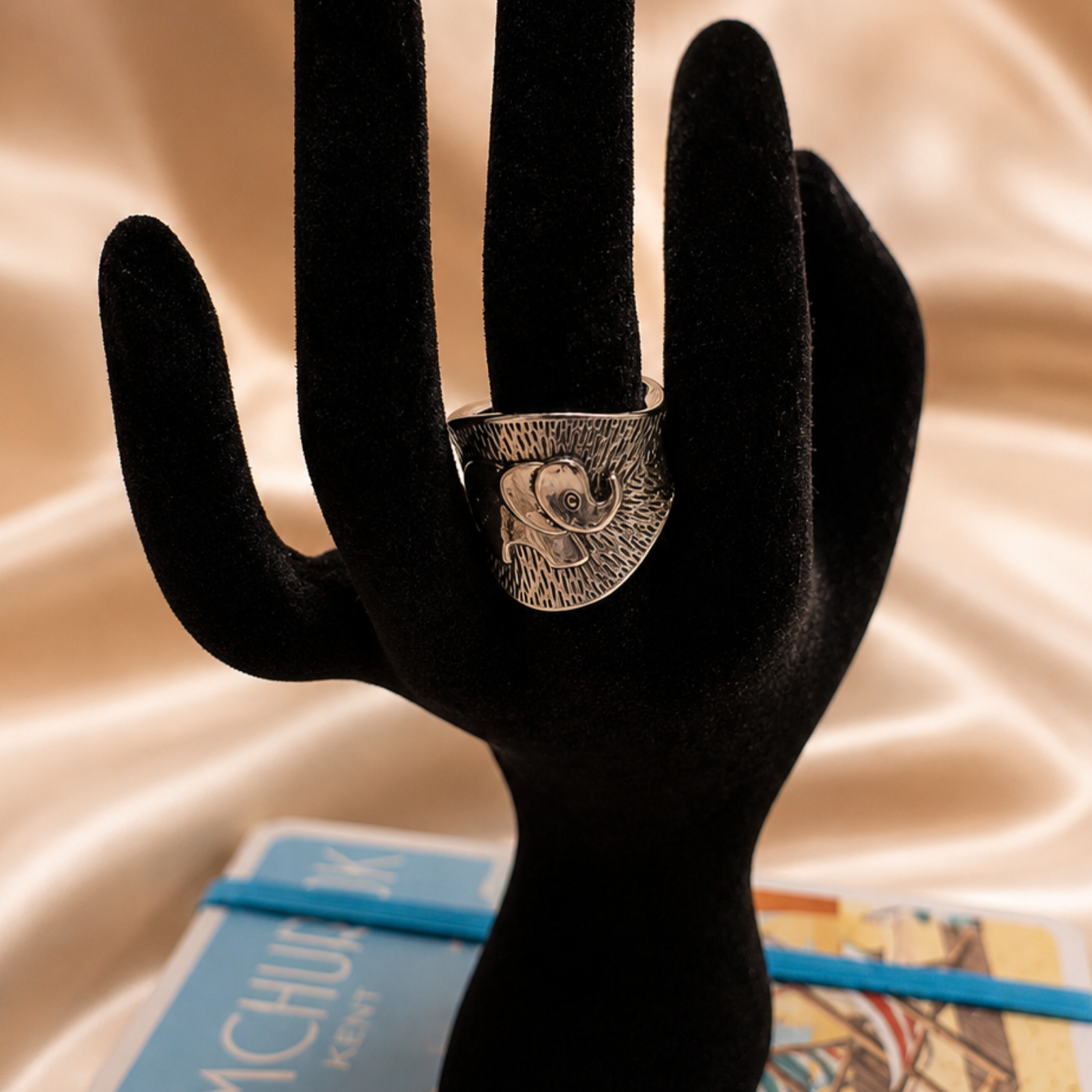 Majestic Elephant Statement Ring - Image 2